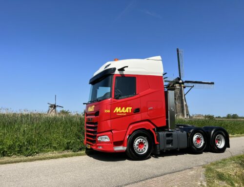 MAAT voegt twee nieuwe DAF XG 450 FTG vrachtwagens toe aan het wagenpark